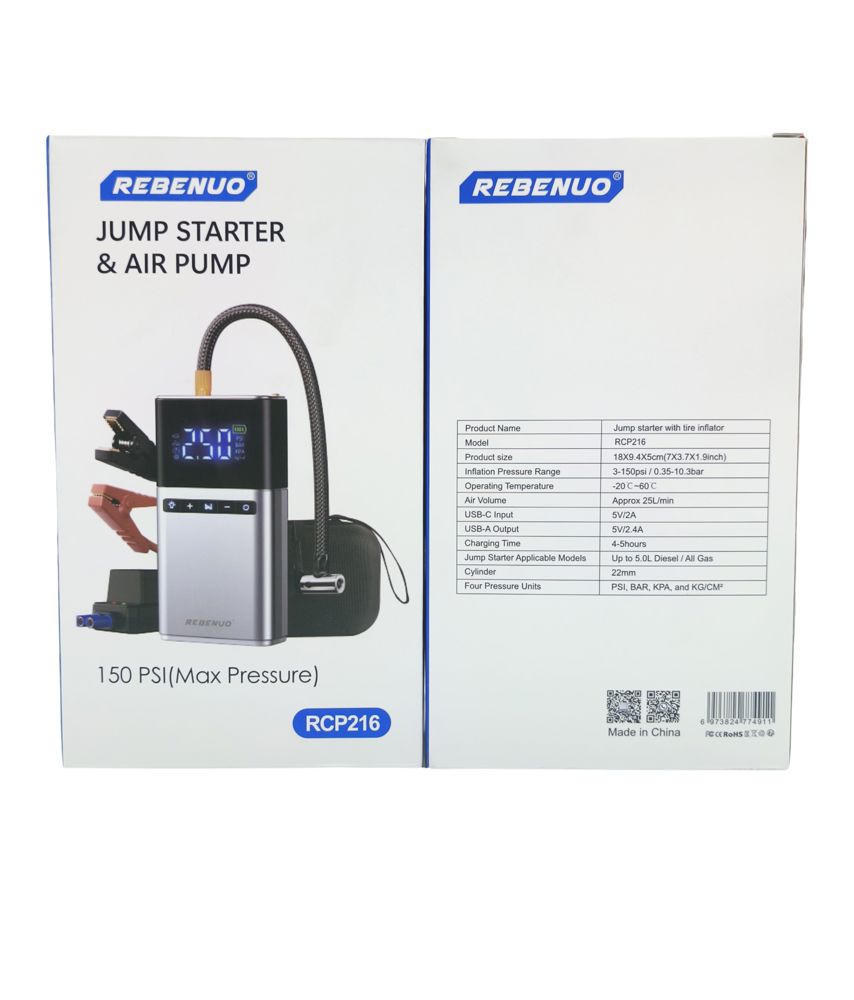 JUMP STARTER&AIR PUMP